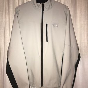 The North Face Apex Nimble Jacket (White & Gray)
